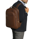 Trio Leather Backpack (TAN)